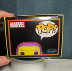 Funko Pop Marvel Infinity Saga Blacklight Wasp 341 Target Exclusive in Protector