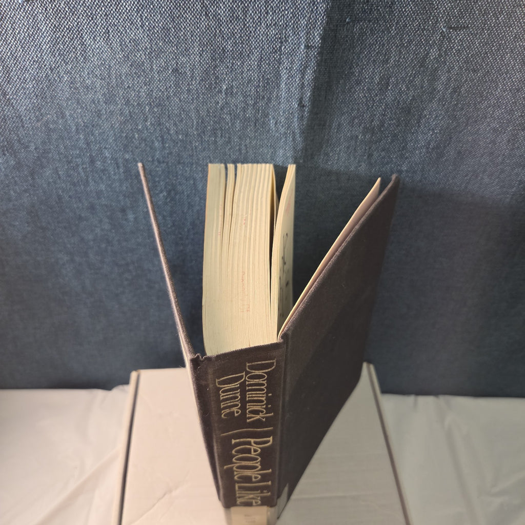People Like Us Dominick Dunne 1988 Hardcover Vintage Ex-Library Reading Book
