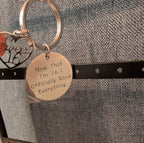 Sweet 16 Funny Keychain Silver Tone Birthday Gift ..I Officially Know Everything