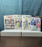 4 Sewing Patterns | Kids PJs & Retro Sweatsuits | Tote Bags | Window Valance