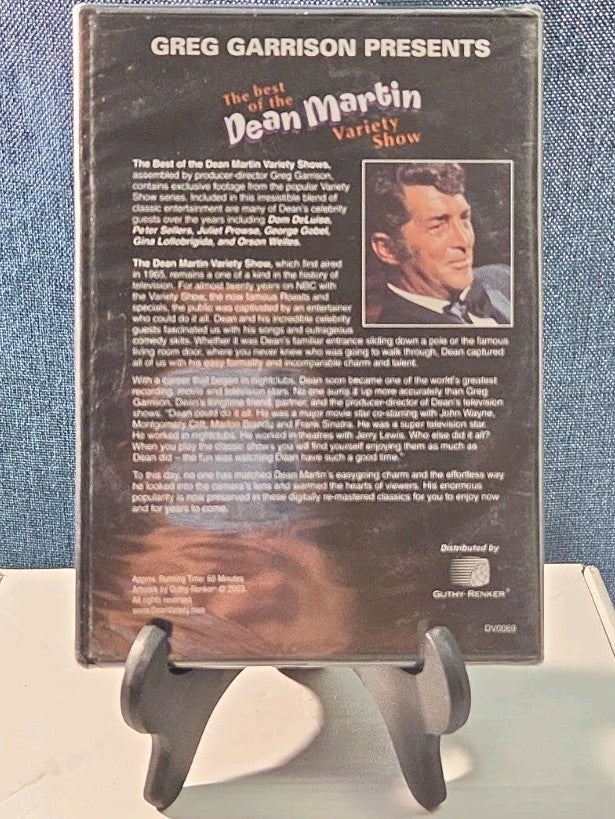 Greg Garrison Presents Best of Dean Martin Variety Show DVD Vol 3 NEW SEALED