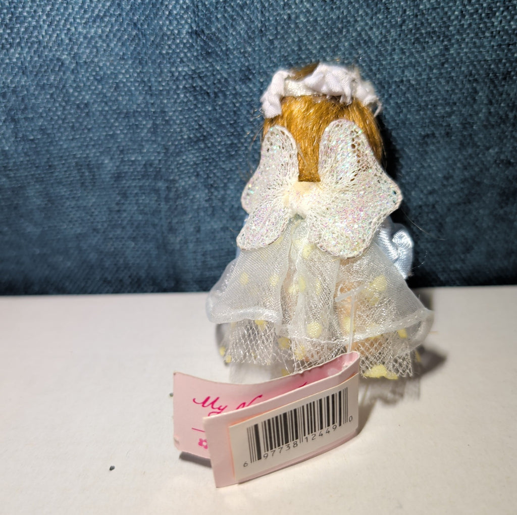 Cameo Kids Collection Porcelain Fairy Doll Blue Dress NWT 697738124490