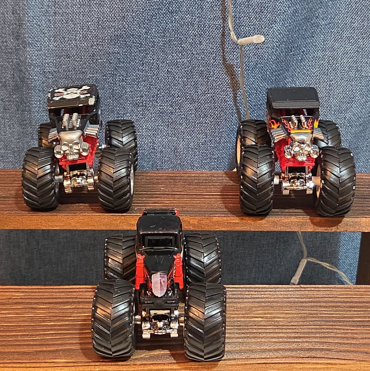 Hot Wheels Monster Jam Bone Shaker Time Flys Lot 3 Diecast Y2K