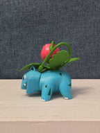 Nintendo Pokemon IVYSAUR 2.5" Vinyl Figure PVC 2015 Tomy Toy Kanto Collectible