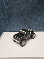 McDonald's Hummer H3T Toy Truck | 2006 Happy Meal Friction Car | Black & White