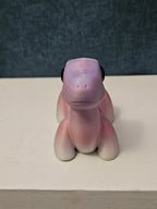 Mini Articulated Brontosaurus Fidget Toy | 3D Printed Dinosaur | Pink Purple