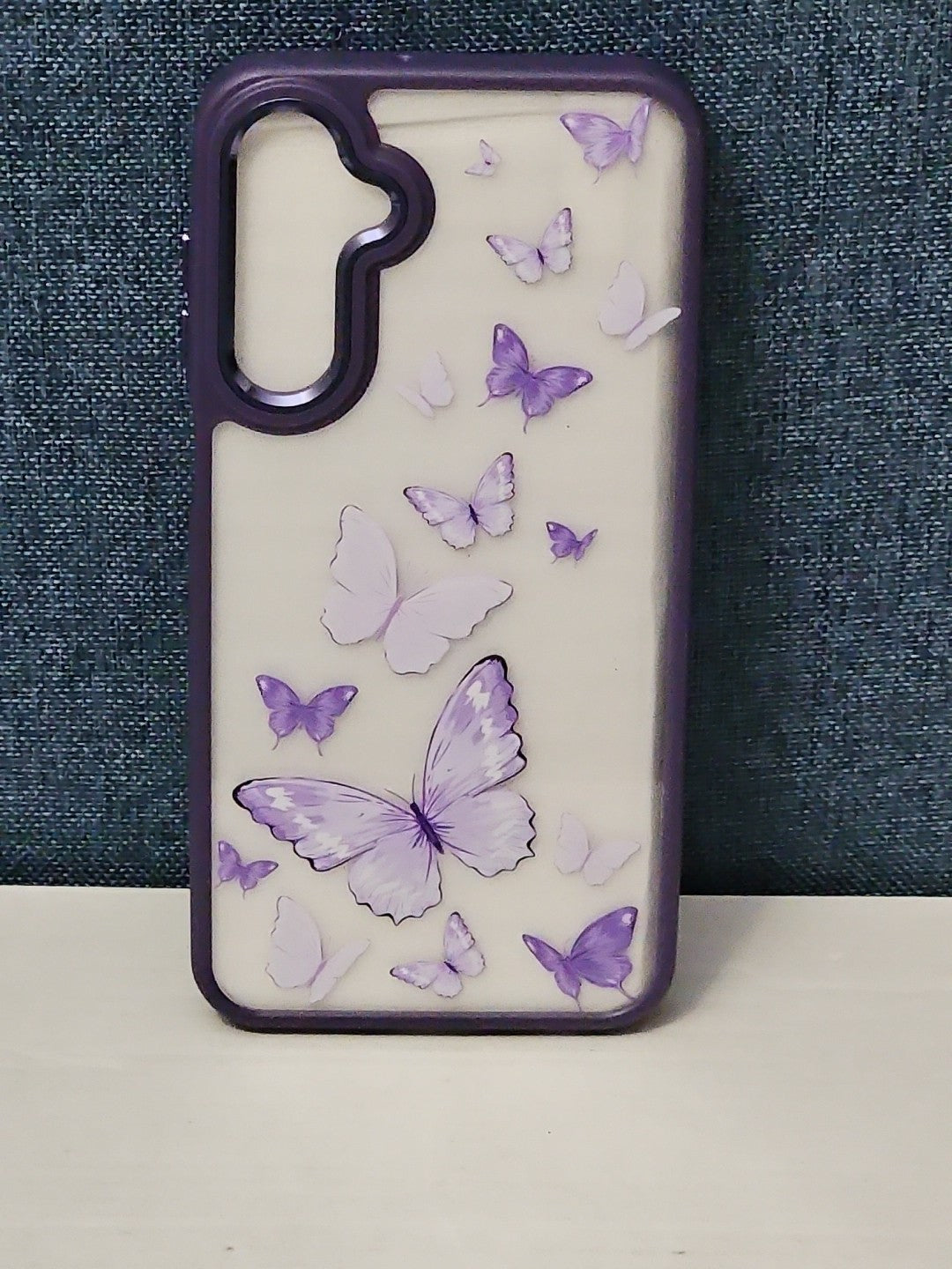 NEW DagoRoo for Samsung Galaxy S25 5G Case | Purple Butterfly Kit