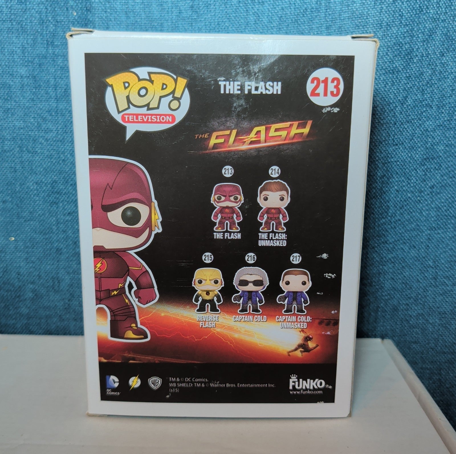 Funko Pop Television Vinyl DC Universe  The Flash #213 in Box with Protector