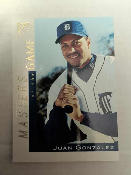 2000 Topps Gallery - Masters of the Game Juan González #116