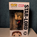 Funko Pop Star-Lord 198 Guardians of the Galaxy Vol2 Viny in Box with Protector 