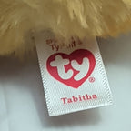 Ty Puffies Tabitha Orange Cat 4" Weighted Plush Toy Always Lands On Feet MWMT