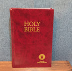 Holy Bible Placed By The Gideons Red Hardcover Book Classic