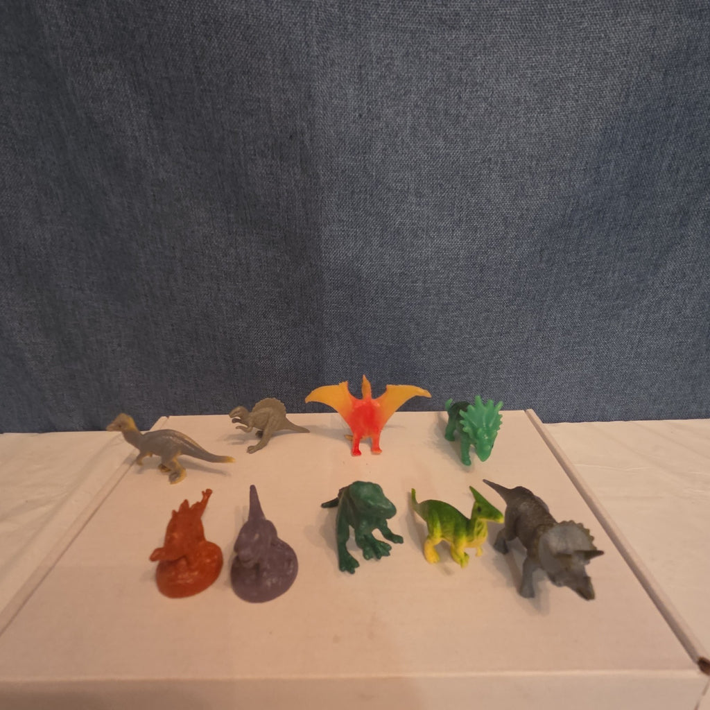 9 Mini Dinosaur Figures Box Set