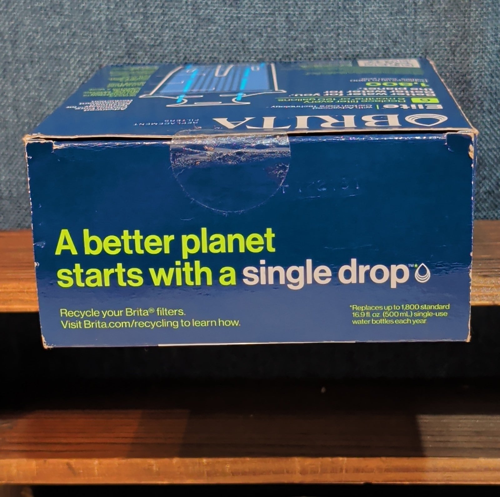 Brita Elite Replacement Water Pitcher Filters 2 Count Pack NIB 6 Month