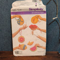 Simplicity 4989 Donna Lang Novelty Wristlet Bag Pattern Y2K