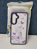 NEW DagoRoo for Samsung Galaxy S25 5G Case | Purple Butterfly Kit