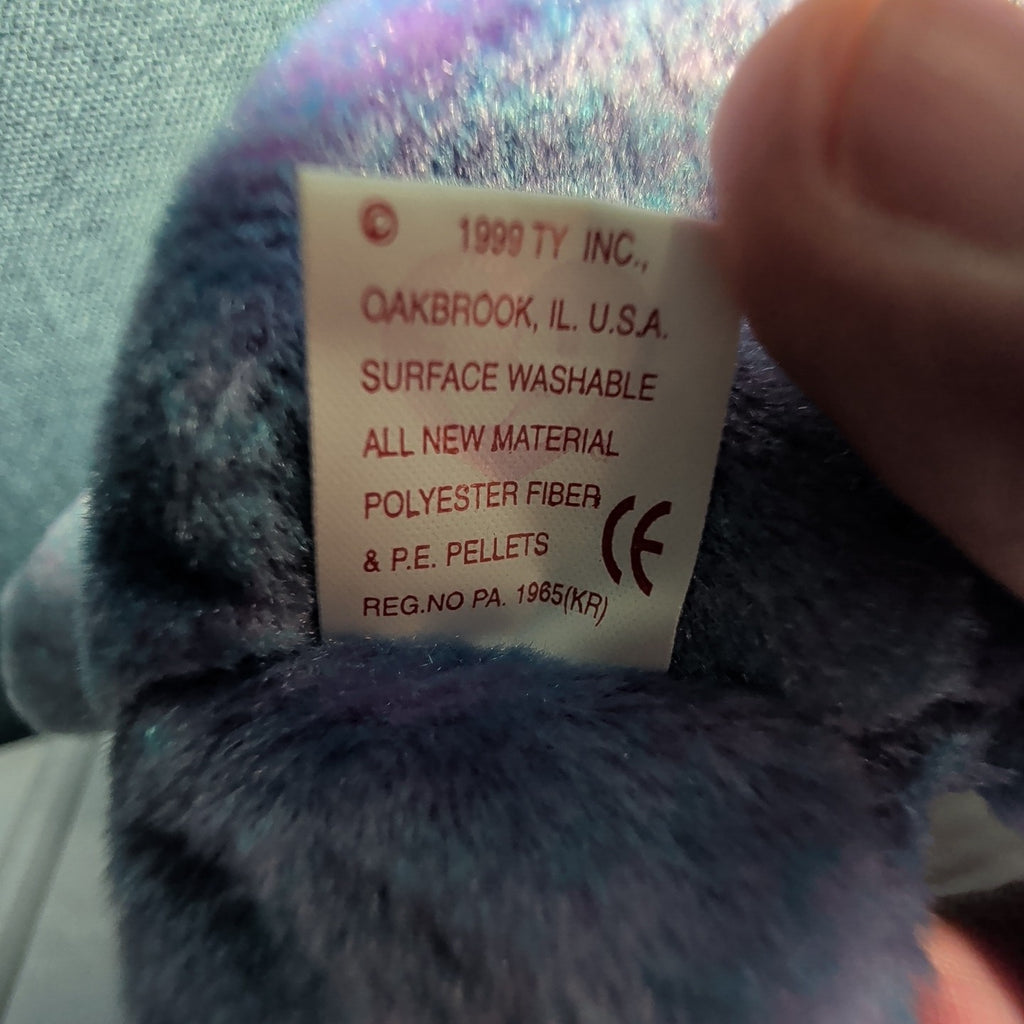 Clubby II Ty Beanie Baby 1999 Retired Official Club Bear MWMT w/ Tag Protector