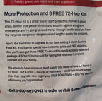 4Patriots 72-Hour Survival Food Kit Emergency MRE Supply
