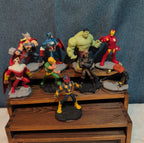 Disney Infinity 2.0 Marvel Avengers 9 Figure Lot Iron Man Hulk Loose