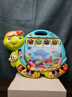 VTech Touch & Teach Sea Turtle | Interactive Learning Book Toy | Phonics & Music