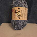 Premier Just Chenille Medley Yarn Navy Blue Lot 202 Bulky 5 Polyester