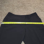 Zac & Rachel Black Dress Pants 14 Pleated Pocket Stretch Career NWOT