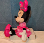 Disney Jr Colorfinity Minnie Mouse Interactive Plush 15" Light Up Talking Toy
