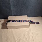 Blue Floral Phone Lanyard Quick Release Detachable Strap Loop