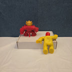 Goo Jit Zu Heroes Marvel Set of 4 Hulk Iron Man Pantaro Blazagon Squishy Toy