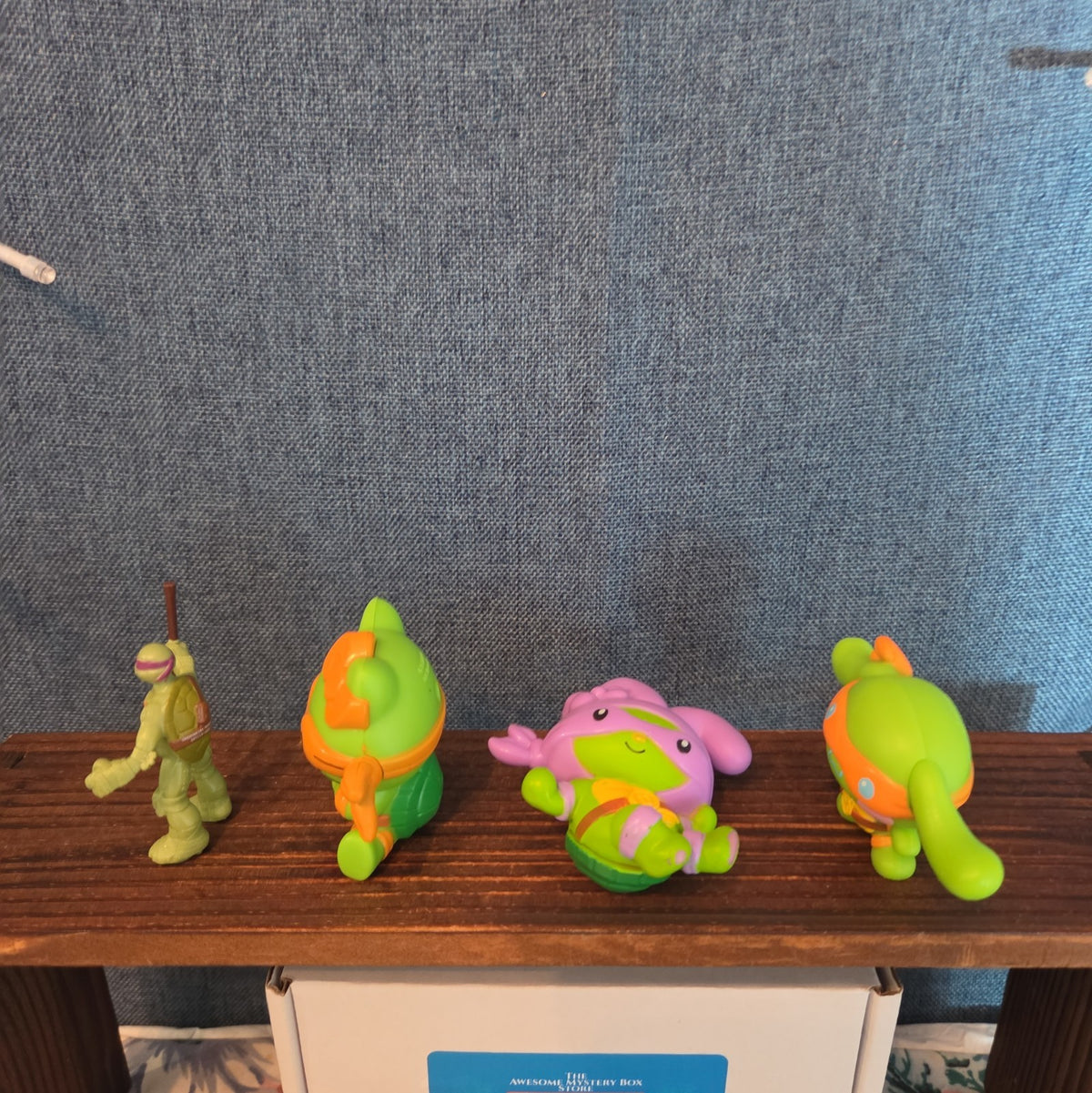 McDonalds Sanrio TMNT Happy Meal Toy Lot 4 Plastic Figures 2025
