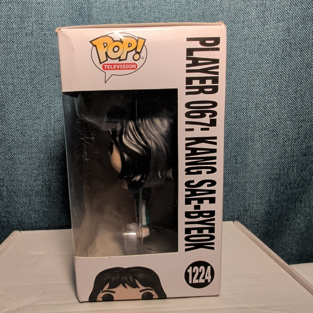 Funko Pop Squid Game Player 067 Kang Sae-Byeok 1224 Figure in Box with Protector