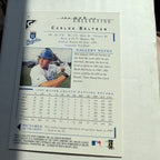 2000 Topps Gallery Carlos Beltran #7 Royals Canvas 1999 ROY HOF Vibe