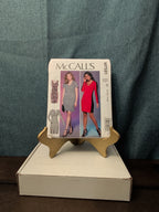 UNCUT McCall's M7652 (MP591) Pattern | Slimming Color Block Knit Dress Size 8-16