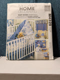 McCall's M4328 Nursery Decor Pattern 2003 Crib Quilt Bumper Skirt Stacker UNCUT