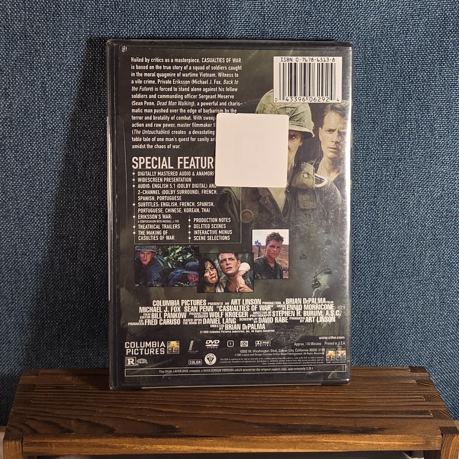 Columbia Pictures Casualties of War DVD