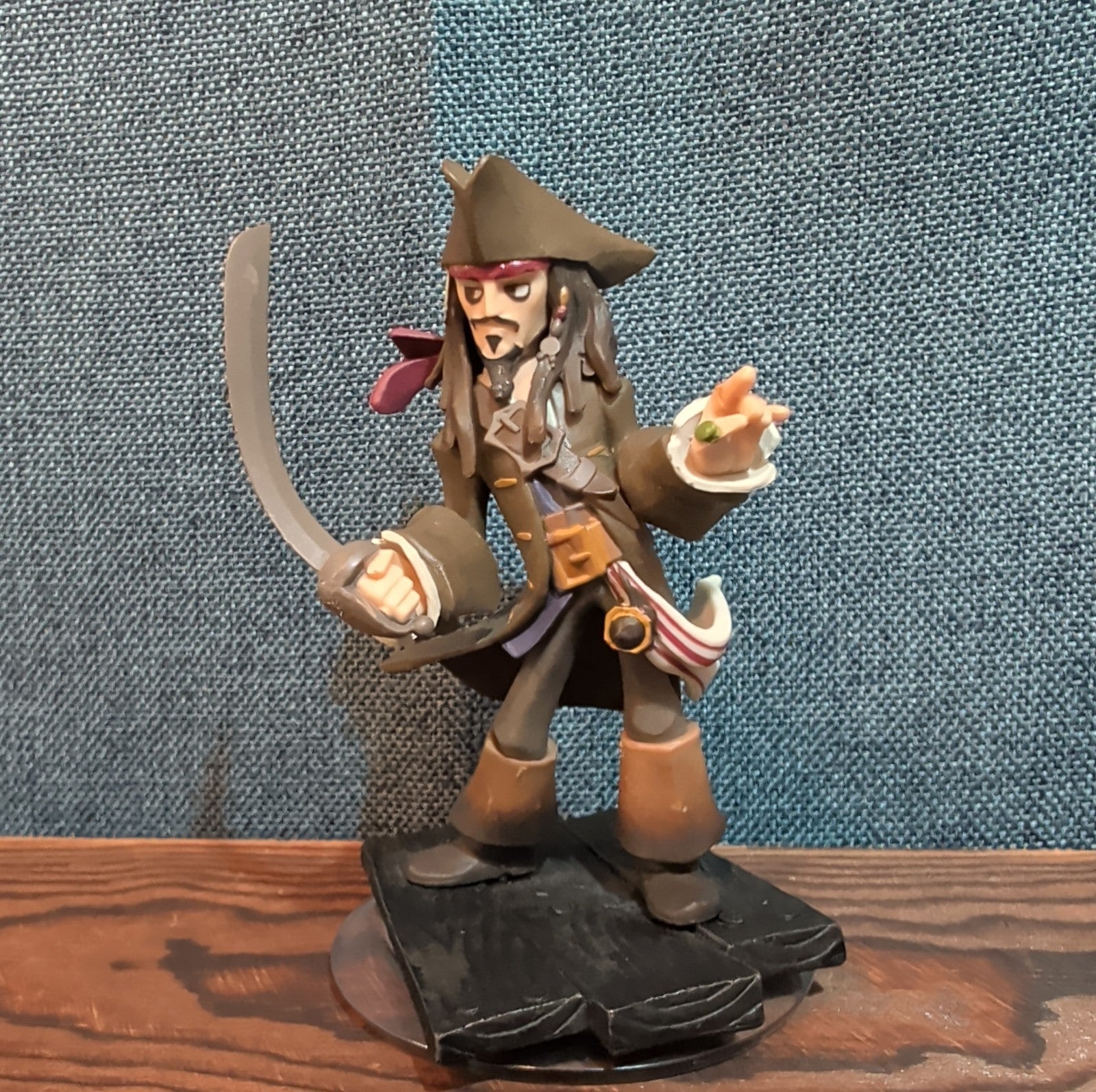 Disney Infinity 1.0 Pirates Jack Sparrow Barbossa Figures Loose