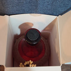 Pier 1 Imports Apple Cinnamon Reed Diffuser Red Glass