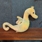 Vintage TY Teenie Beanie Baby, "Neon The Seahorse" With Original Tag EUC 