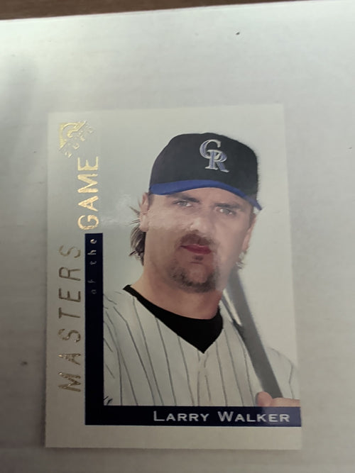 2000 Topps Gallery - Masters of the Game Larry Walker #119