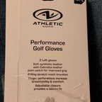 NEW Athletic Works Performance Golf Gloves 2-Pack | Size M/L | 2 Left Hand Glove