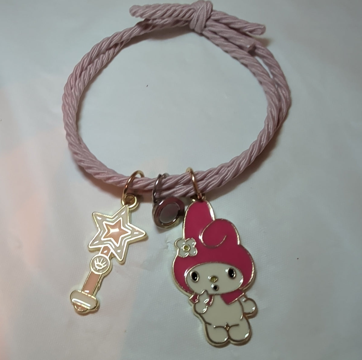 Kuromi My Melody Magnetic Friendship Bracelet Set Enamel Kawaii Y2K  OS
