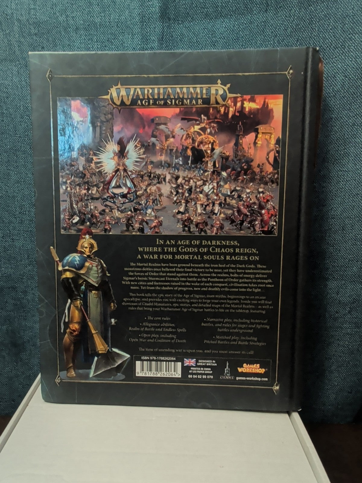 Warhammer AoS Core Rulebook 2nd Ed | Hardback Background & History | 2018 Games