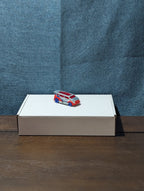 Hot Wheels Speed Box (2012) | Red White & Blue "Super Chromes" |Diecast Van