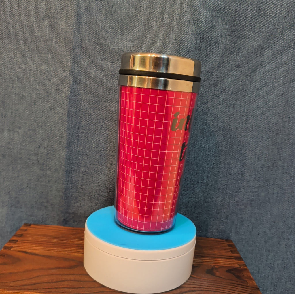 Teacher Appreciation Travel Tumbler 20oz Pink Hot Cold Cup with Lid