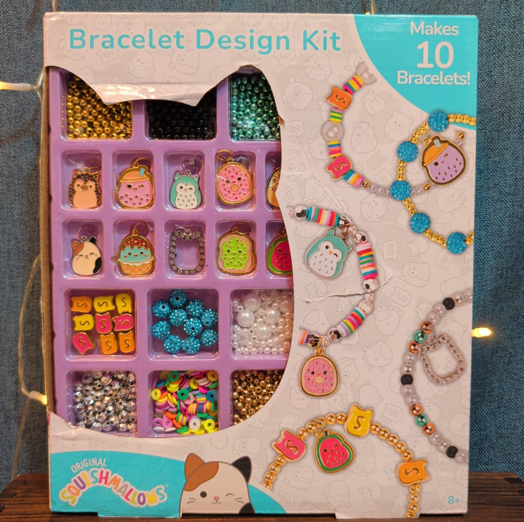 Squishmallows Bracelet Design Kit Enamel Charm Beads 2024 NIB