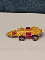 Hot Wheels Dino Riders Fangster 2015 Gold Exclusive Car Vehicle Dinosaur