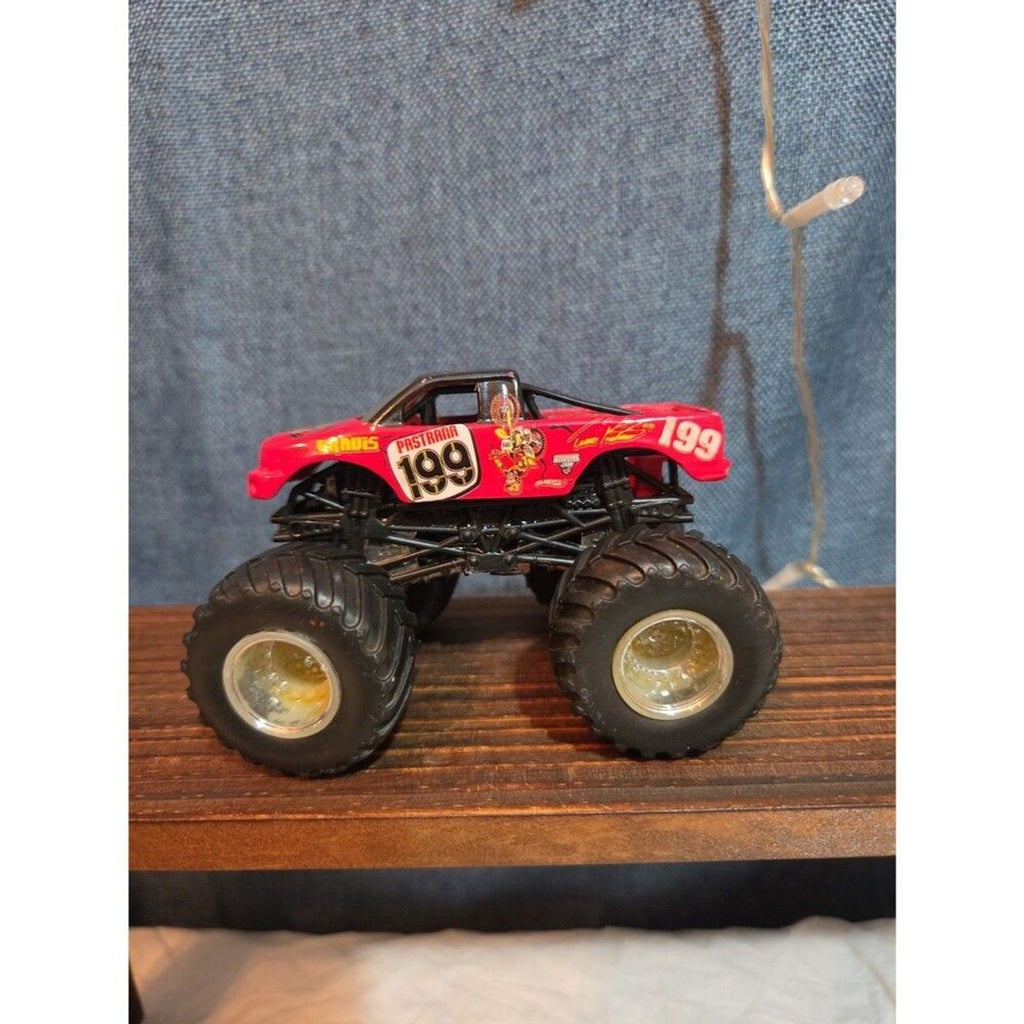 Hot Wheels Pastrana 1999 Monster Jam Red Diecast