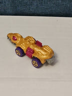 Hot Wheels Dino Riders Fangster 2015 Gold Exclusive Car Vehicle Dinosaur