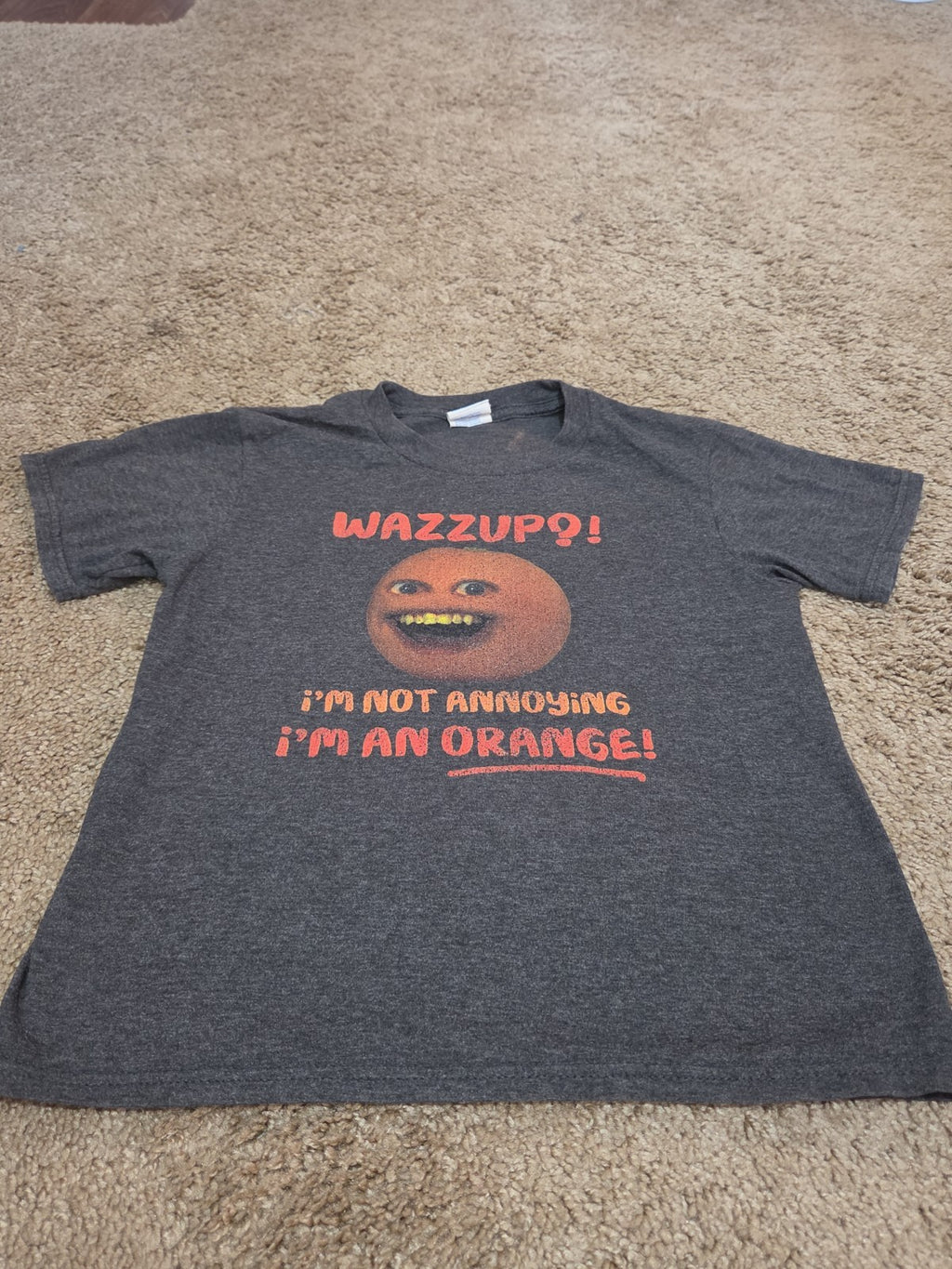 Port & Company Annoying Orange Meme Graphic T-Shirt