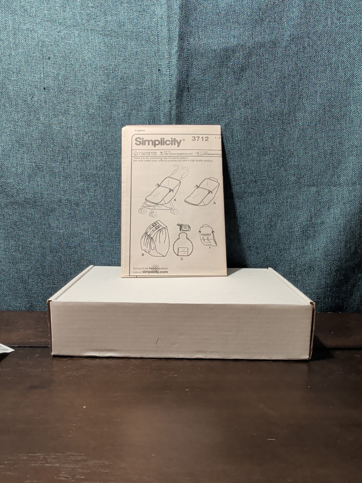 Simplicity 3712 Baby Sling Carrier Bunting Pattern 2007 Car Seat Stroller UNCUT